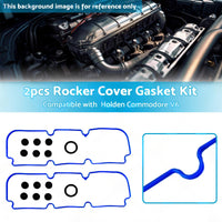 2x Rocker Cover Gasket Kit Suitable for Holden Commodore VG VQ VN VP V6 3. 8L