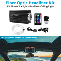 500PCS LED Fiber Optic Kit Car Home Starlights Headliner Ceiling Light w or Remote