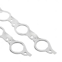 2PCS Exhaust Manifold Gasket Multi-Layer Steel Header Suitable For LS1 LS3 LSX