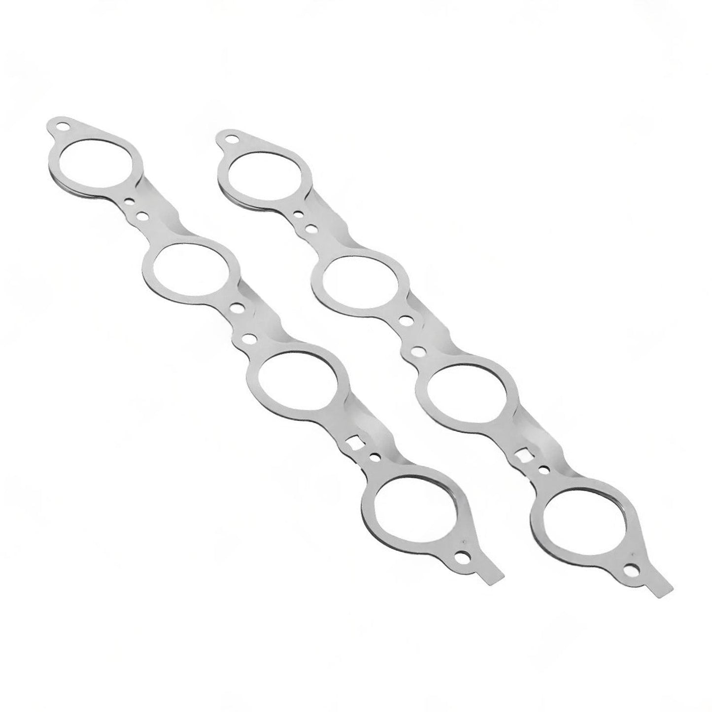 2PCS Exhaust Manifold Gasket Multi-Layer Steel Header Suitable For LS1 LS3 LSX
