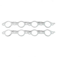 2PCS Exhaust Manifold Gasket Multi-Layer Steel Header Suitable For LS1 LS3 LSX