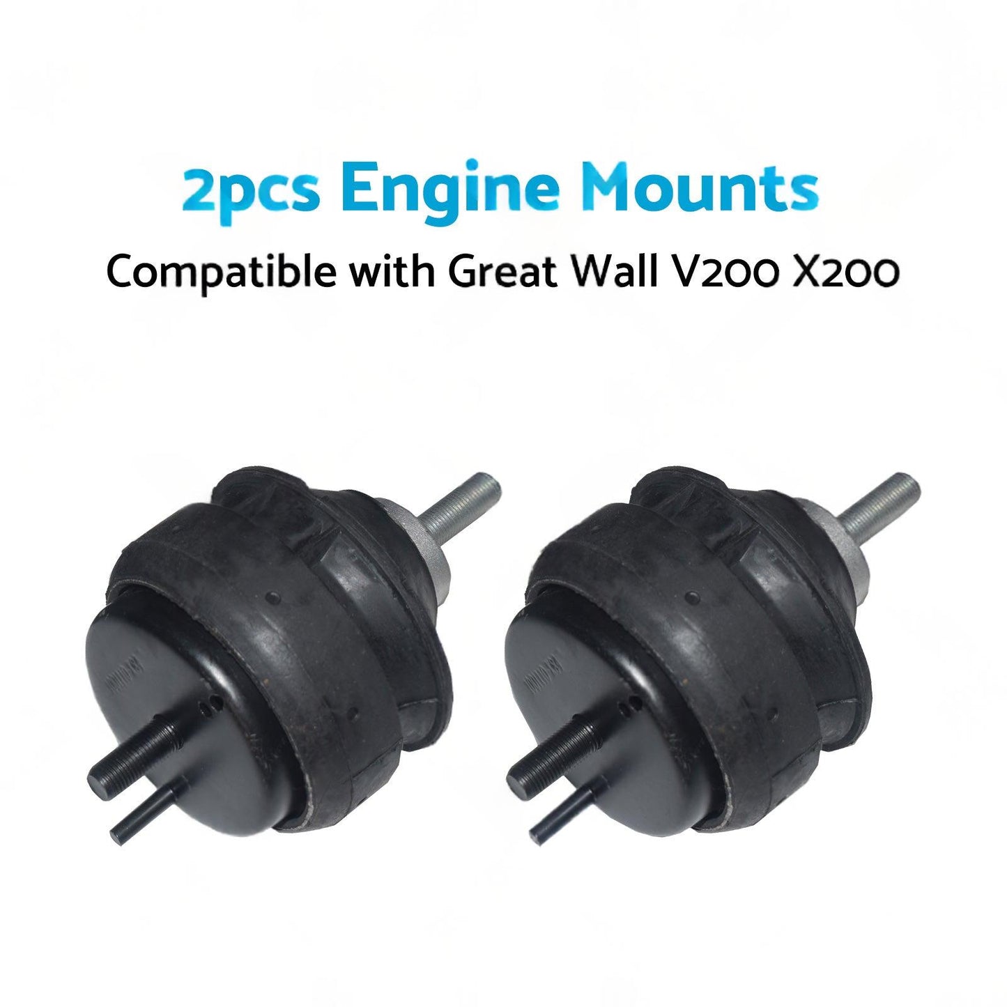 2x Engine Mount Suitable for Great Wall V200 X200 2. 0L GW4D20 Diesel Auto or Manual