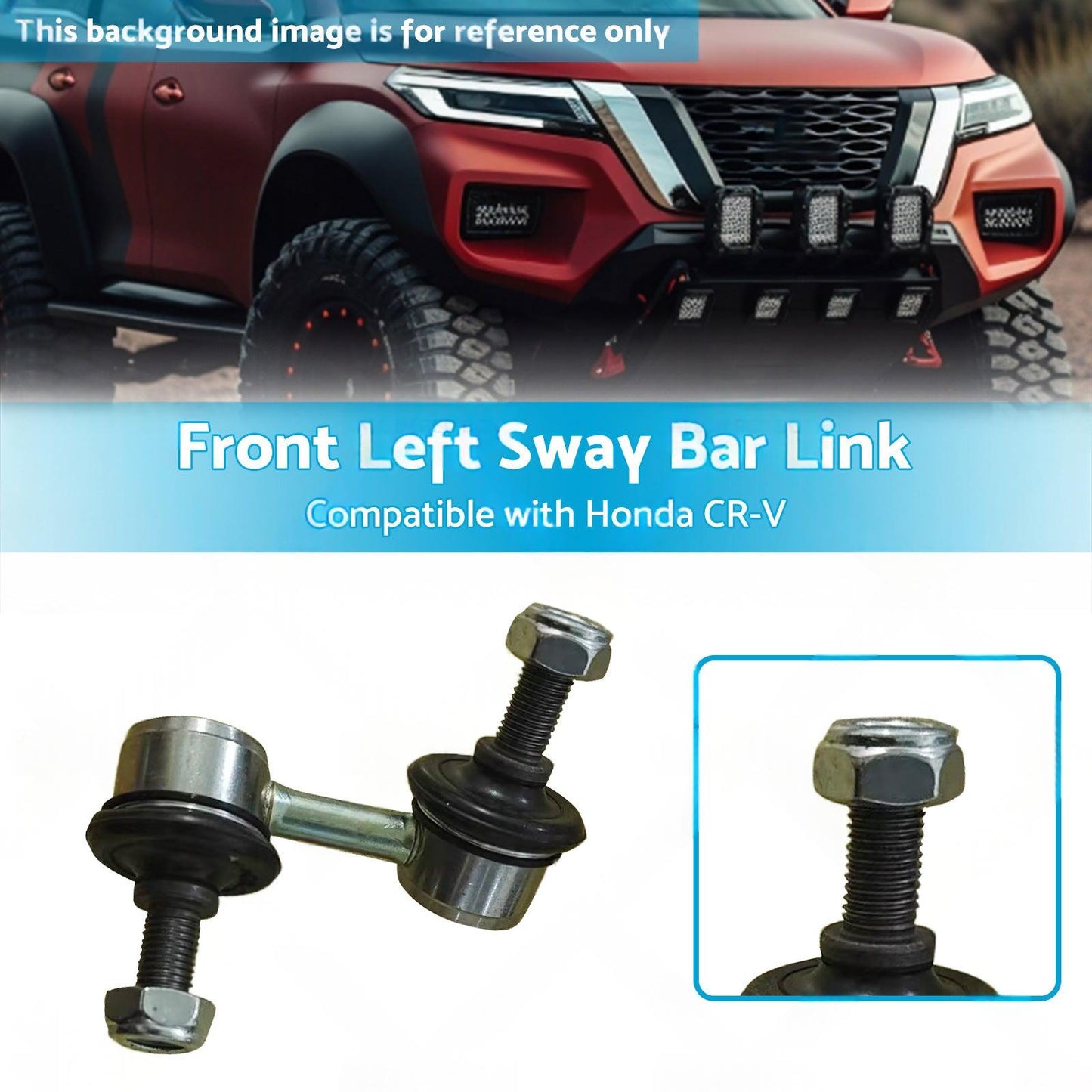 Front Left Stabilizer Sway Bar Link Suitable for Honda CR-V RD4 RD5 RD6 RD7 RD8