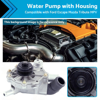 compare product Water Pump  and  Housing ?Suitable for Mazda Tribute MPV Ford Escape V6 3. 0L 03-06