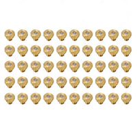 50x Brass Misting Nozzles 0.024 inch Suitable For Cooling System Water Mister Sprinkle