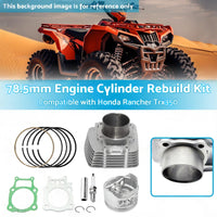 78.5mm Engine Cylinder Rebuild Kit Suitable For Honda TRX350 Rancher 2000-2006