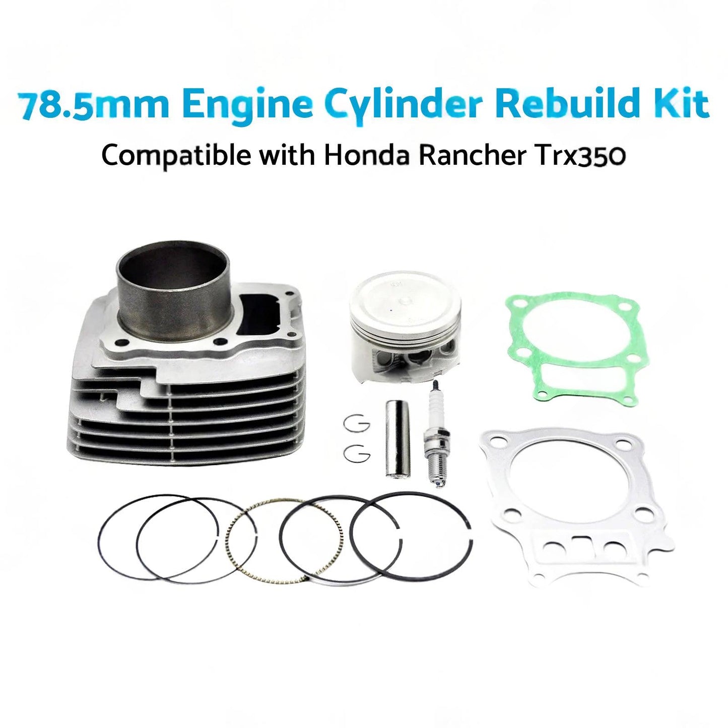 78.5mm Engine Cylinder Rebuild Kit Suitable For Honda TRX350 Rancher 2000-2006
