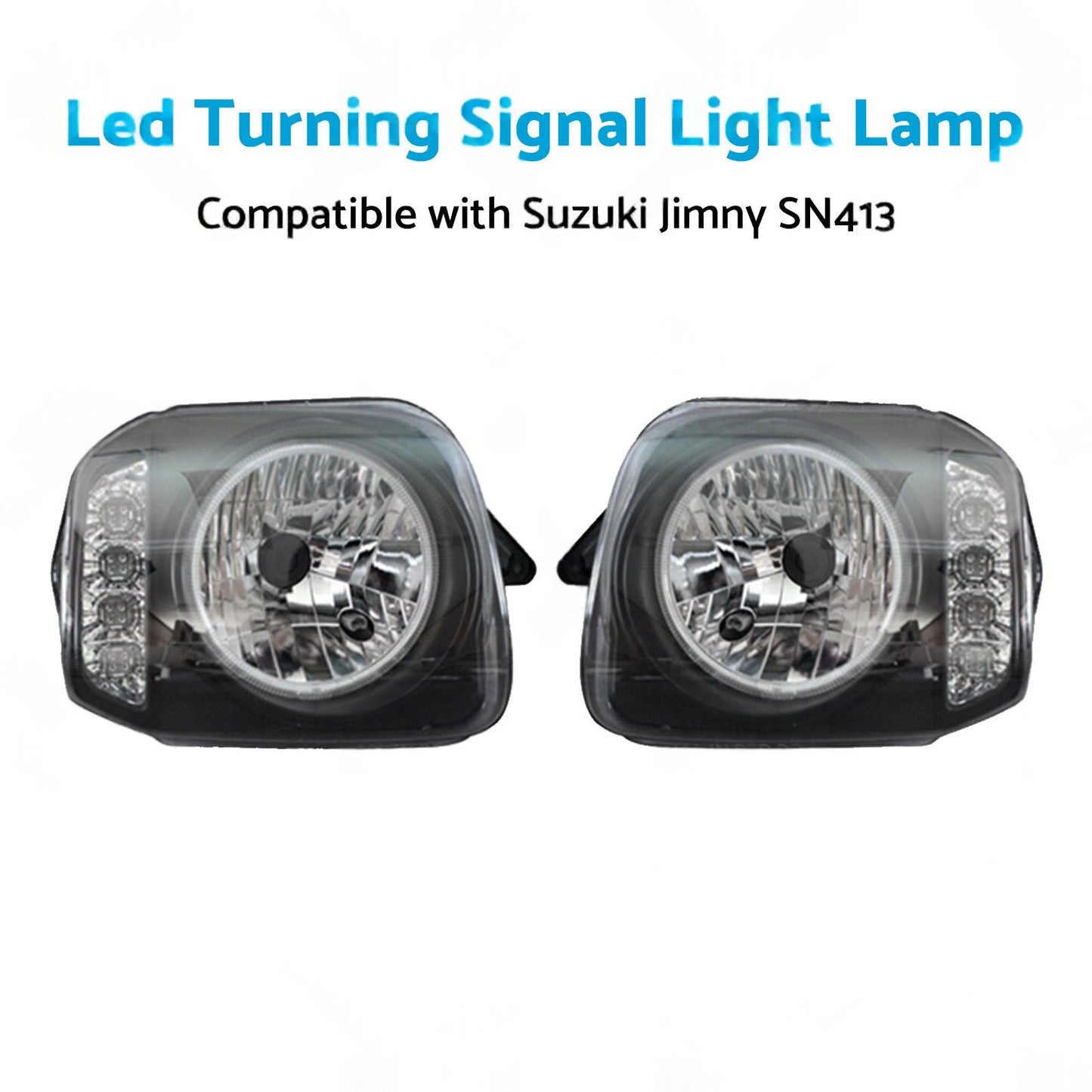 Led Turning Signal Light Lamps  Angel Eyes  Suitablefor Suzuki Jimny SN413 98-17
