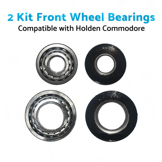 2 Kit Front Wheel Bearings Suitable for Holden HQ-WB Commodore VB VC VH VK VL VN