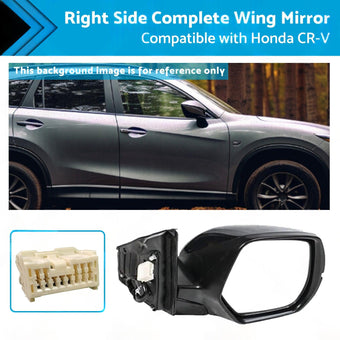 compare product Right Door Mirror Suitable for Honda CRV CR-V RM 2012-2017 Blinker RH