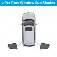 Rear Car Window Magnetic Sun Shade Mesh Suitable For LDV D90 2017-2023