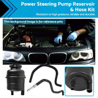 Power Steering Pump Reservoir & Hose Kit Suitable For BMW E38 / E39 520i / 523i / 525i