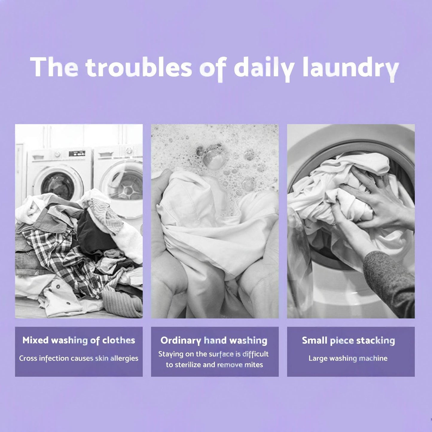 8L Foldable Portable Washing Machine with 3 Modes Deep Cleaning Automatic Washer 240V