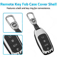 Zinc Alloy Remote Key Fob Case Cover Shell Black Suitable For Chery Omoda 5