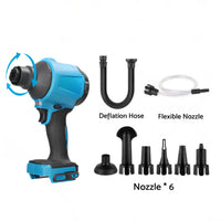 For Makita 18V Battery Cordless Air Duster Dust Blower Inflator Vacuum Cleaner