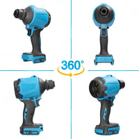 For Makita 18V Battery Cordless Air Duster Dust Blower Inflator Vacuum Cleaner