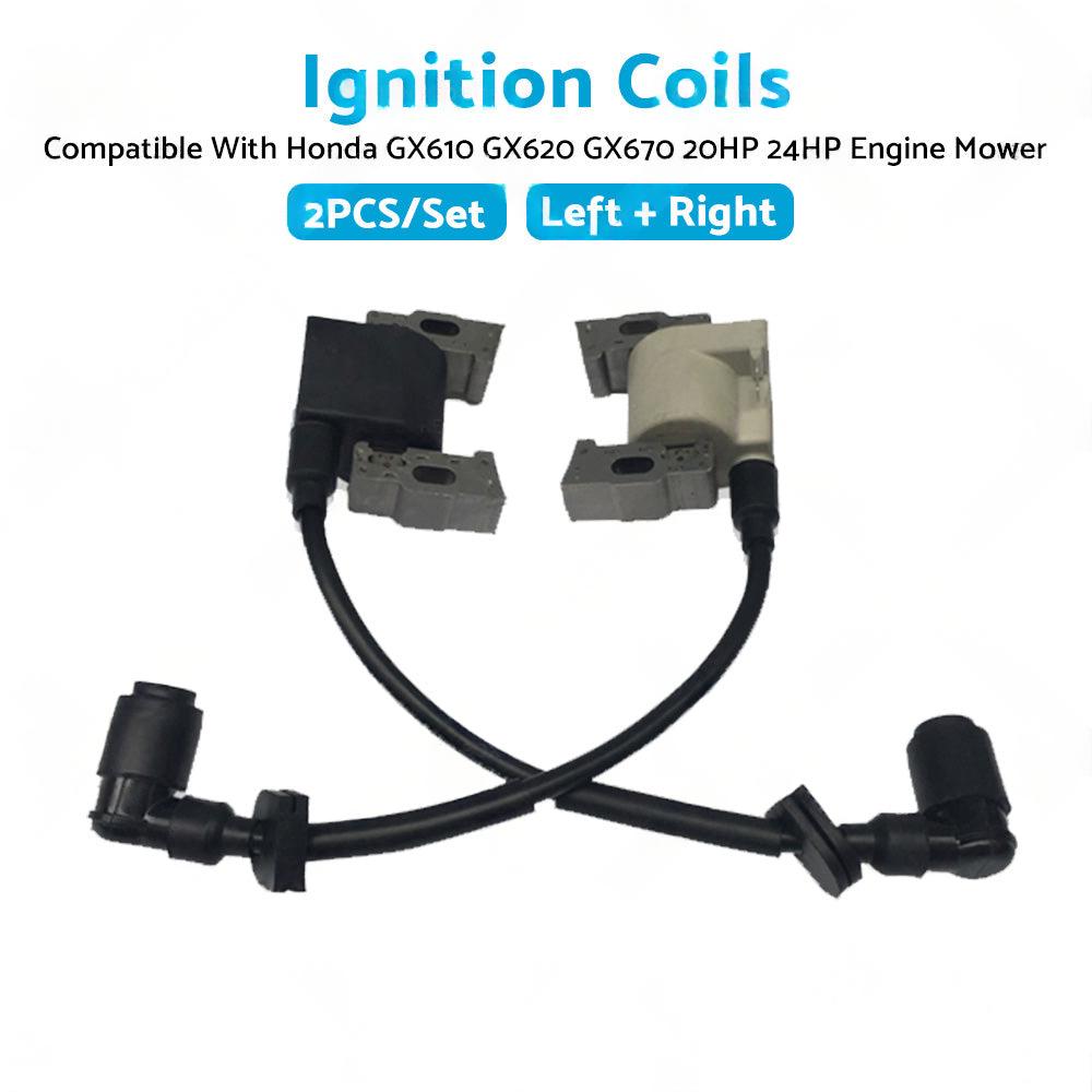 LHRH Mower Ignition Coils Suitable For Honda GX610 GX620 GX670 20HP 24HP Engine