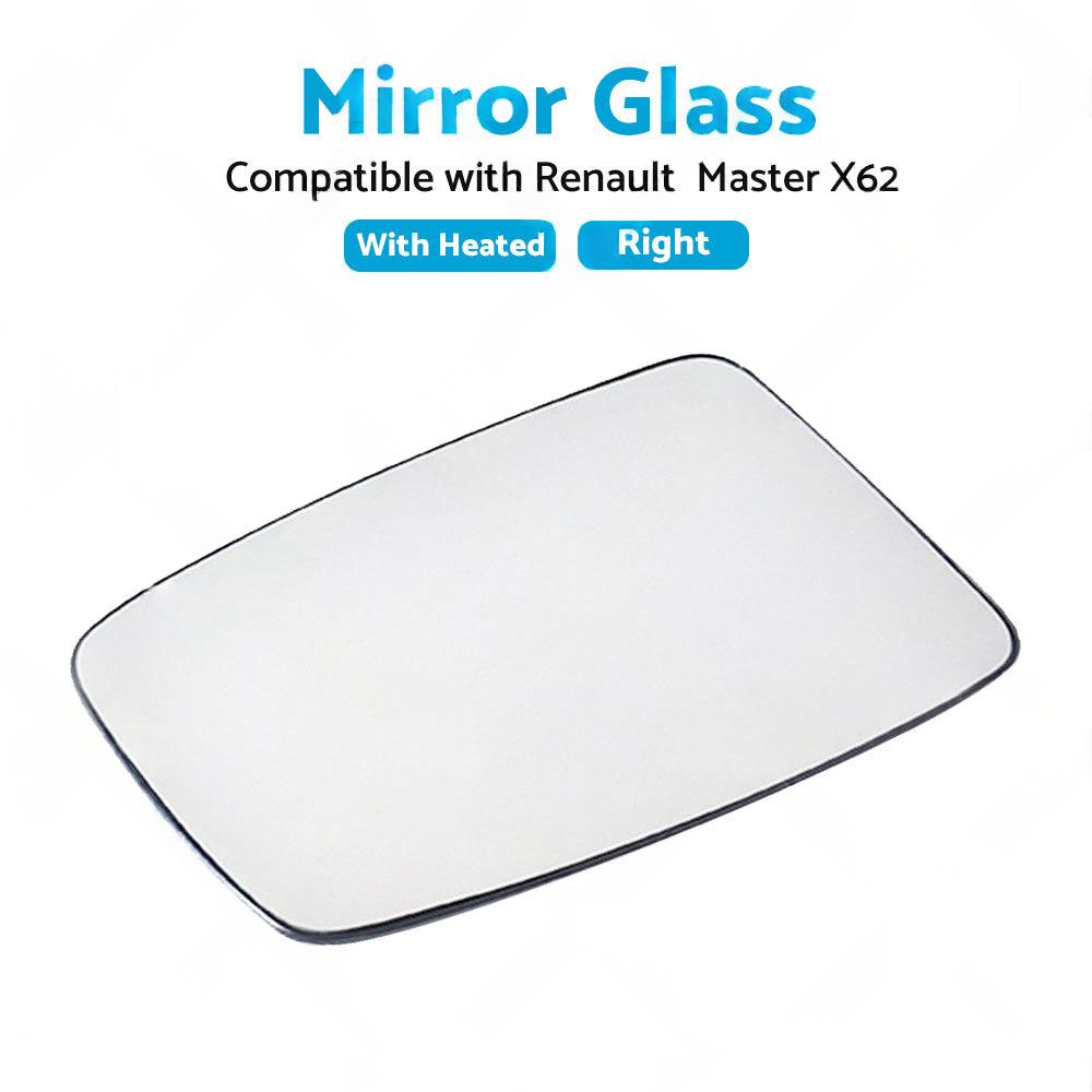 Right Mirror Glass Suitable for Renault Master X62 2010-2019 Heated Convex base