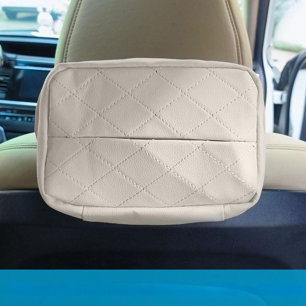 Car Tissue Holder 120 Tissues Box Cover Backseat Extra Large Tissue Organization