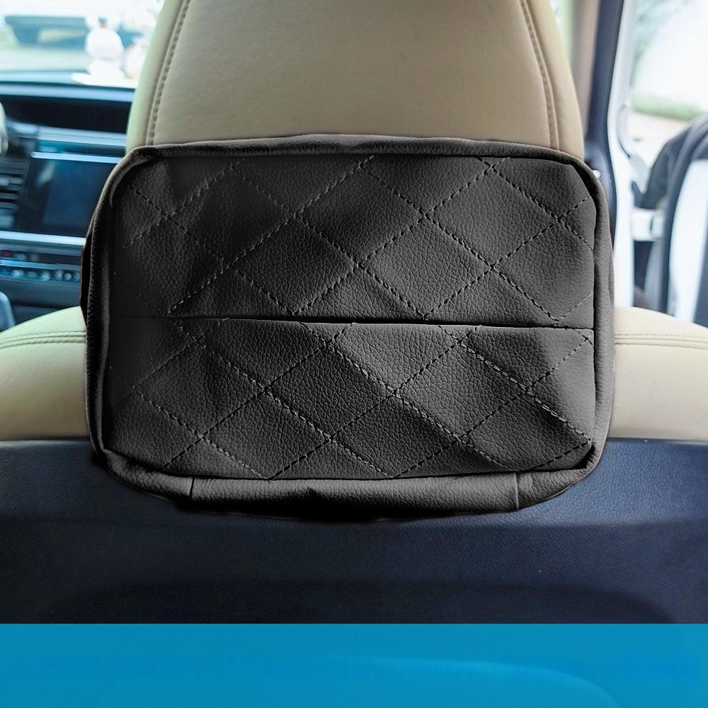 Car Tissue Holder 120 Tissues Box Cover Backseat Extra Large Tissue Organization
