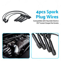 Spark Plug Wire Ignition Lead Suitable for Hyundai Elantra Tucson Coupe Cerato