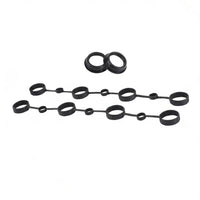 Left Right Valve Cover Gasket Spark Plug Seals Cam Gasket Suitable for Cayenne