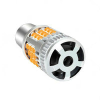 2PCS BA15S 1156 P21W LED Turn Signal Indicator Bulb Globe Amber No Hyper Flash
