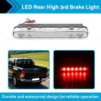 1x LED Rear High 3rd Brake Light Clear Suitable For Toyota Hilux VIGO SR5 04-15