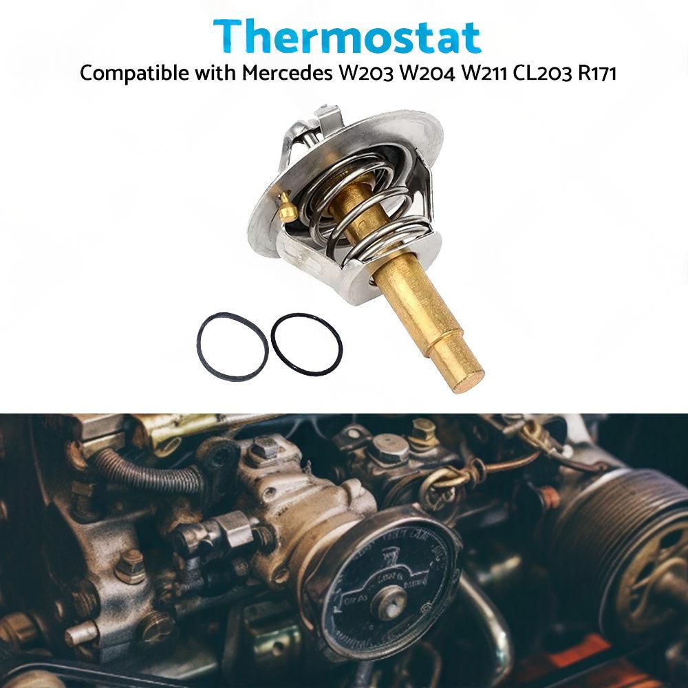 Thermostat with Seal Suitable for Mercedes W203 W204 W211 CL203 R171 2712030575