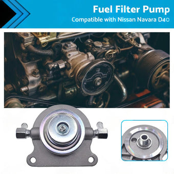 compare product Diesel Fuel Filter Primer Pump 10mm Suitable For Nissan Navara D40 2. 5L 2006-on