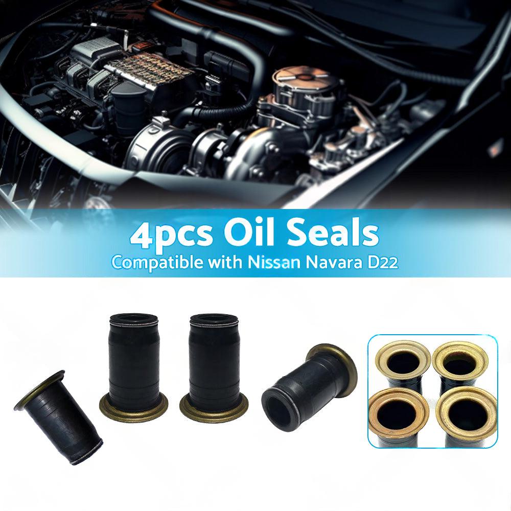 4PCS Diesel Injector Pipe Oil Seal Suitable for Nissan Navara Ute 3L ZD30 01-07