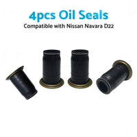 4PCS Diesel Injector Pipe Oil Seal Suitable for Nissan Navara Ute 3L ZD30 01-07