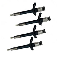 4PCS 095000-9560 Fuel injector Suitable for Mitsubishi Triton Challenger 08-15