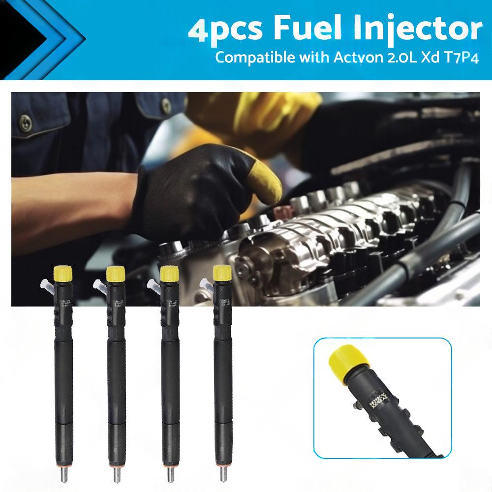 4PCS Fuel Injector EJBR04501D A6640170121 Suitable For Actyon 200 Sports 2. 0 Xdi