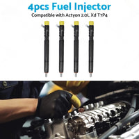 4PCS Fuel Injector EJBR04501D A6640170121 Suitable For Actyon 200 Sports 2. 0 Xdi