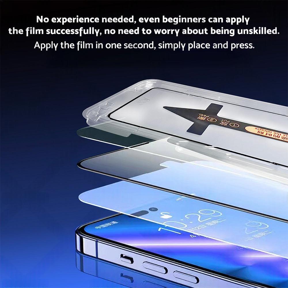 2PCS Tempered Glass Screen Protector Suitable For iPhone 14/ Pro/ Max/ Plus