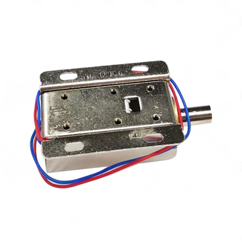 Round Electronic Solenoid Latch Lock 12V 0. 6A Electric Release Assembly Catch