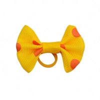 Up To 100PCS Pet Small Dog Hair Bows Rubber Bands Puppy Cat Grooming Accessory
