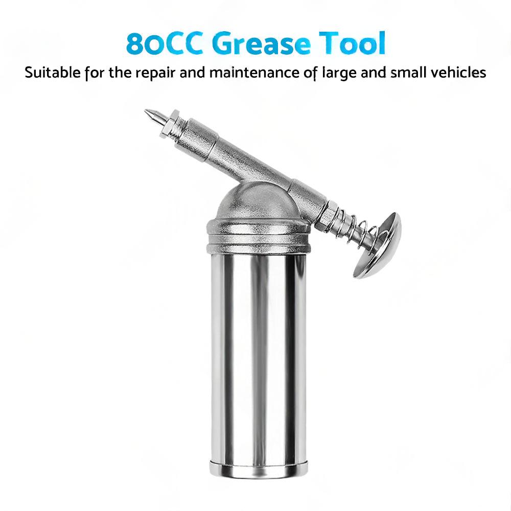Metal Grease Gun For Chainsaw Chain Bar Sprocket Nose  and  Brushcutter Head Bearing