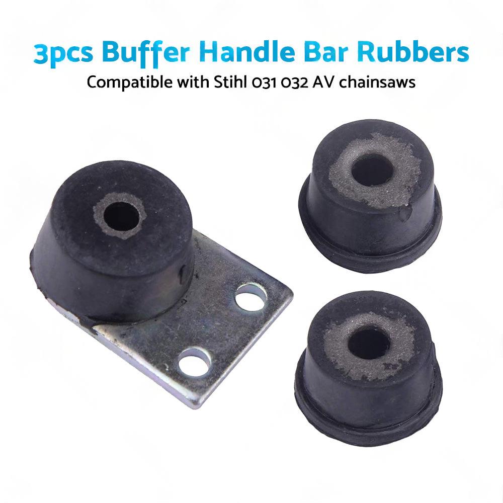 3PCS Buffer Handle Bar Rubber Suitable for Stihl 031 032 AV Chainsaw