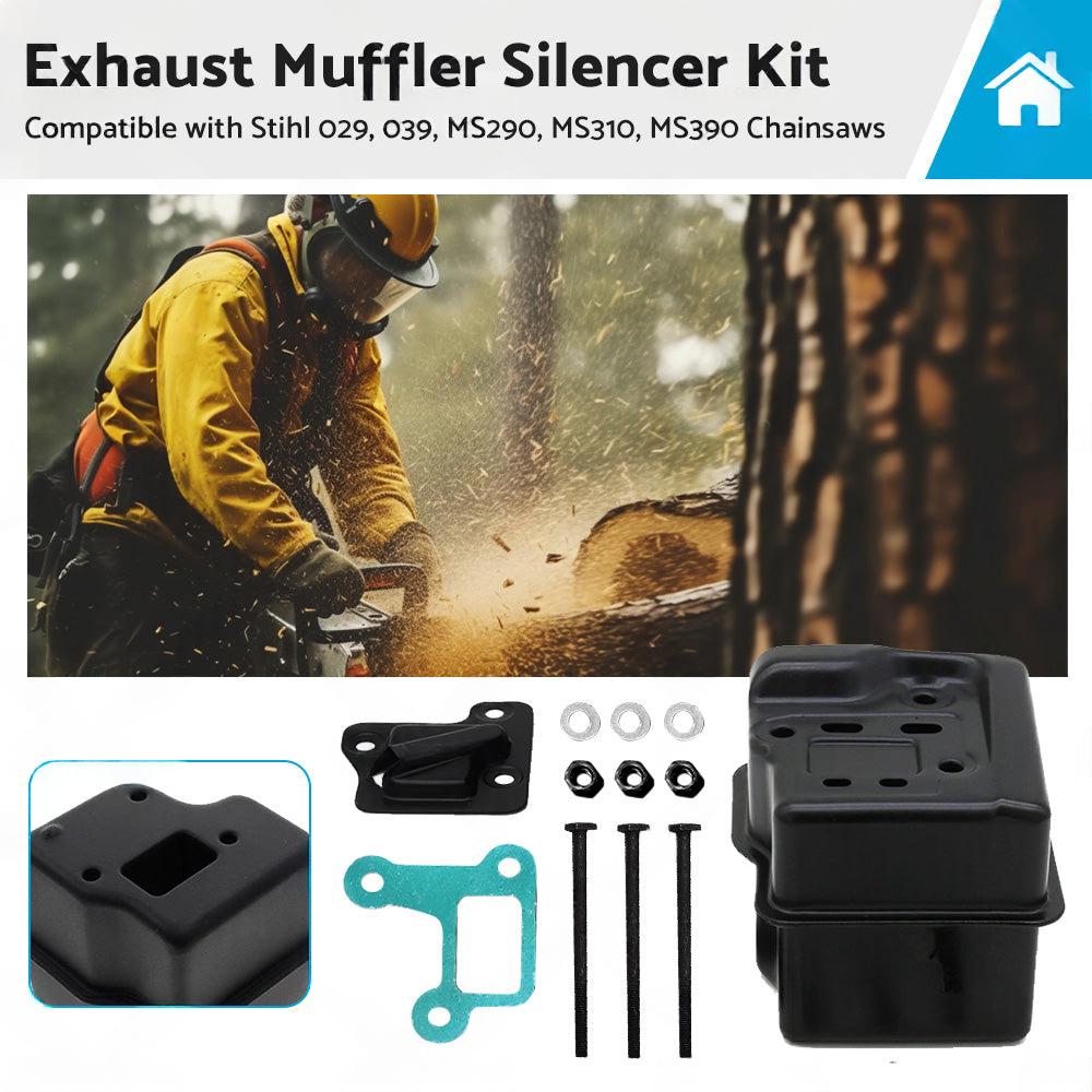 Exhaust Muffler Silencer Suitable For Stihl MS290 MS310 MS390 029 039 Chainsaw