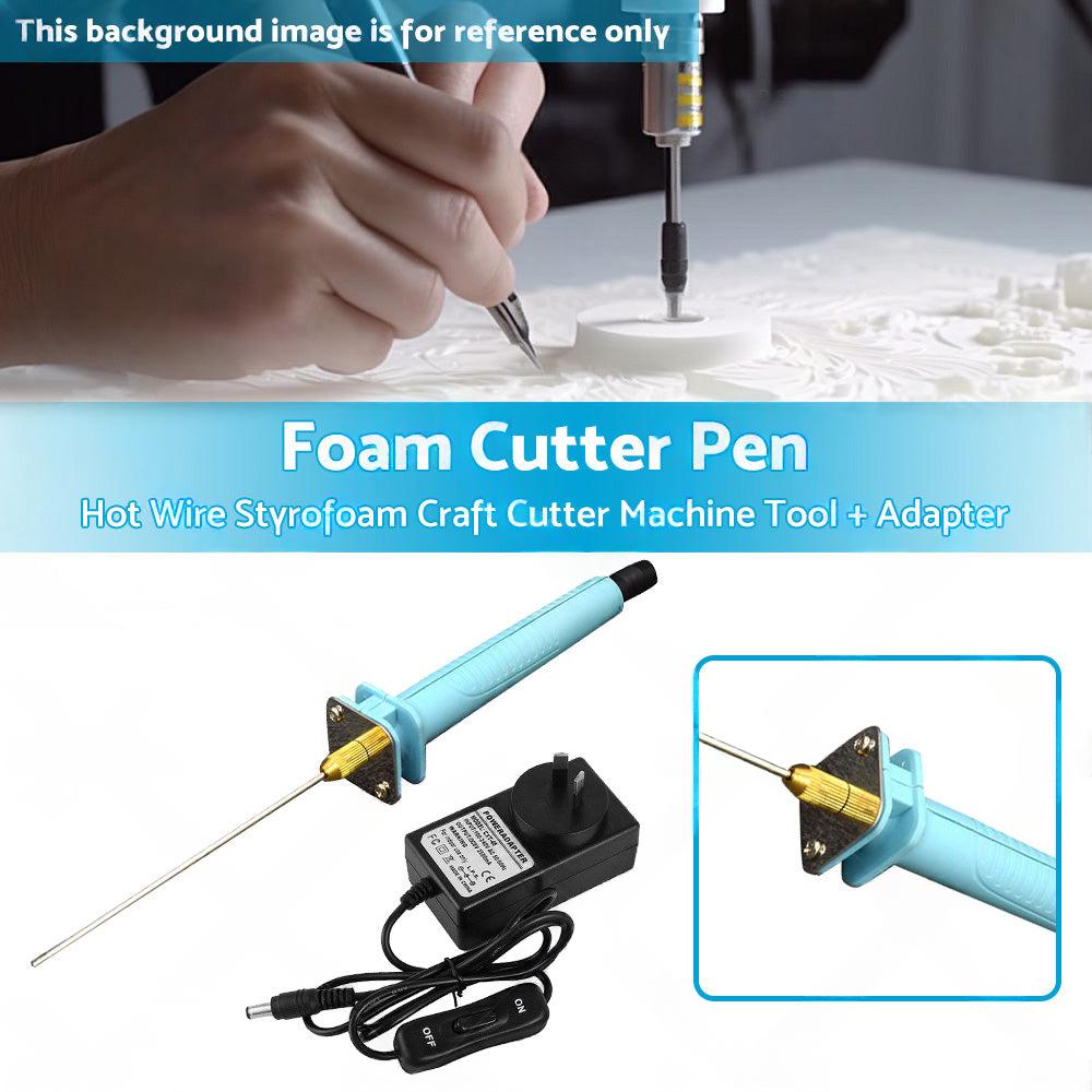 Foam Cutting Pen Hot Wire Styrofoam Craft Cutter Machine Tool  Adapter AU