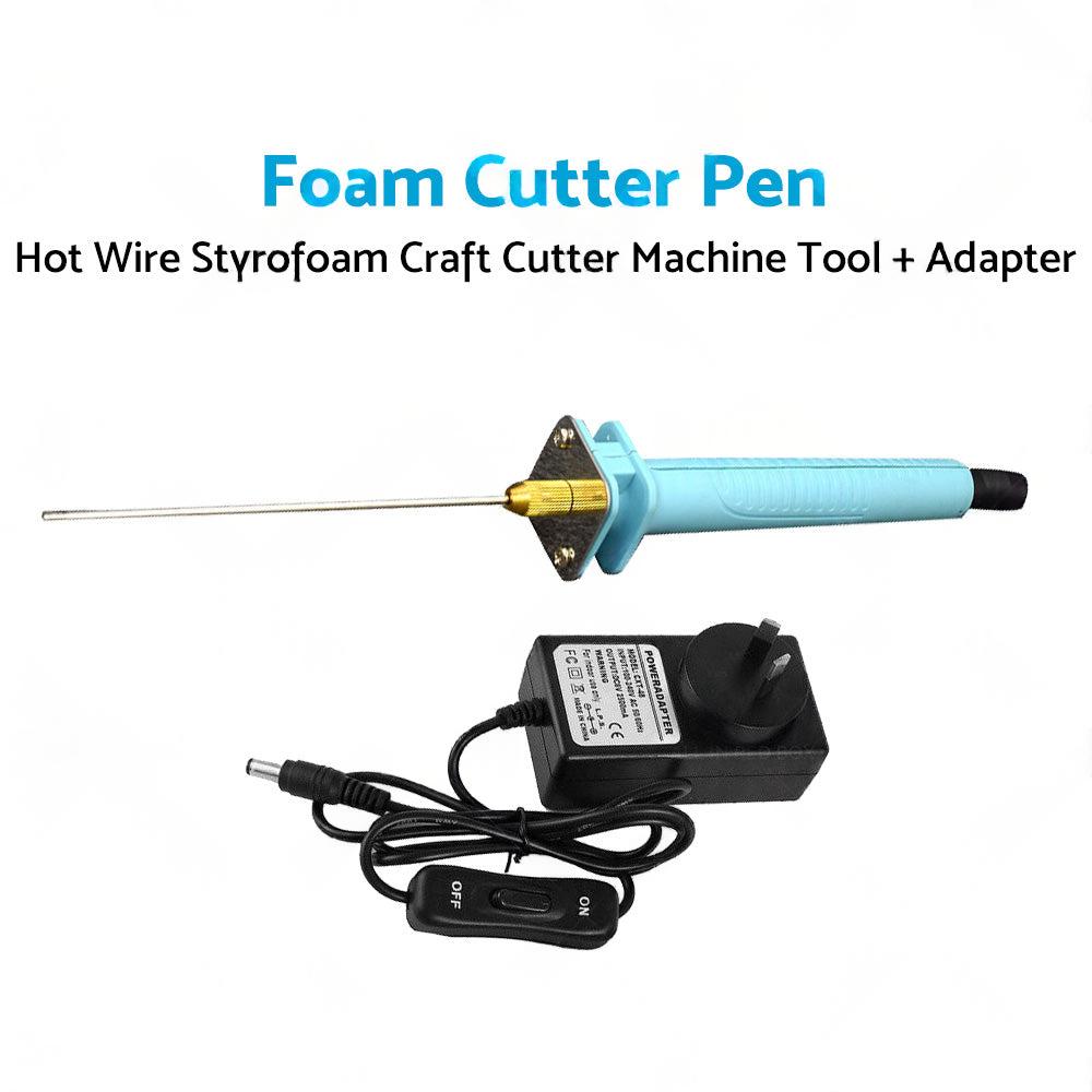 Foam Cutting Pen Hot Wire Styrofoam Craft Cutter Machine Tool  Adapter AU