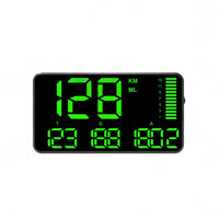 5.5'' Speedometer Odometer Display MPH KMH With Over Speeding Alarm Suitable For Universal Vehicles