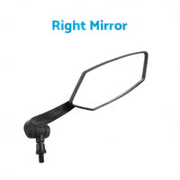 Bicycle Handlebar Rearview Mirrors Rectangle Back Mirror Suitable For Bike & Cycle