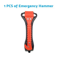 Car Emergency Hammer Window Glass Breaker Seat Belt Cutter Safety Escape Tool