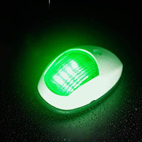 Pair Red  and  Green 8LED Navigation Lights Marine Bow Light Lamp for Boat Pontoon