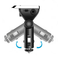 Handsfree Wireless Bluetooth-compatible Car FM Transmitter MP3 Player USB Charge