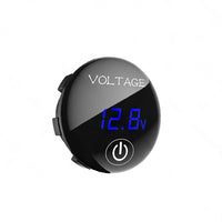 Car Panel Voltmeter 2PCS Volt Gauge Voltage Meter 12V-24V LED Digital Display DC