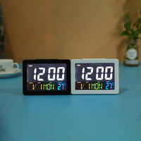 Digital Home Large Big Jumbo LED Wall Desk Clock With Calendar Temperature AU